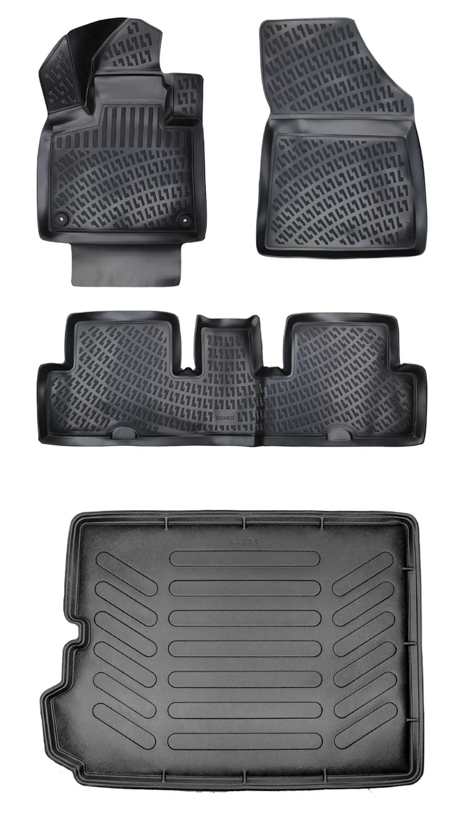 Rubber Trunk Tray Mat – Fits Citroen C4 Grand Picasso II – 2013 Manufacture