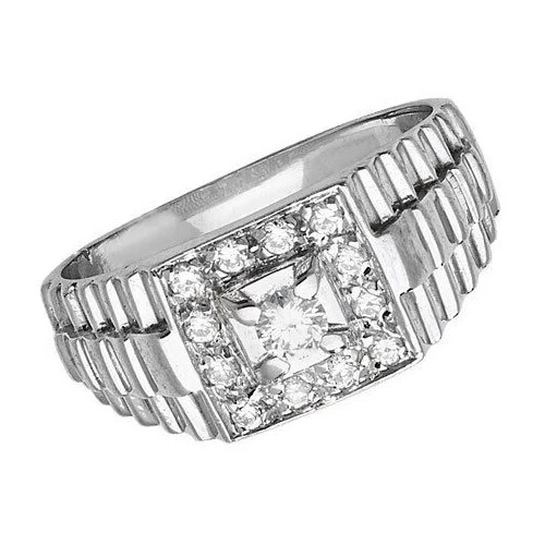 Uomo Argento Sterling Anello Sigillo Fidanzamento da 925 Marchio Taglie L - Z - Immagine 3 di 3