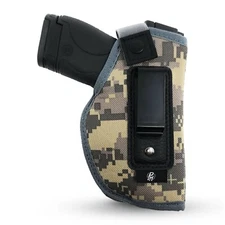 Gun Holster IWB by PH- Pistol Concealed Carry Custom Fit | Soft Material - Camo
