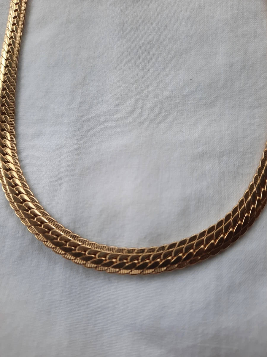 American Showcase Gold Toned Chain Necklace Korea eBay