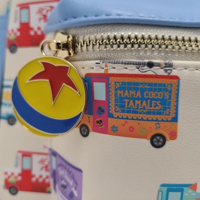 NWT Our Universe Disney Pixar Food Truck Allover Print Mini  display picture 1