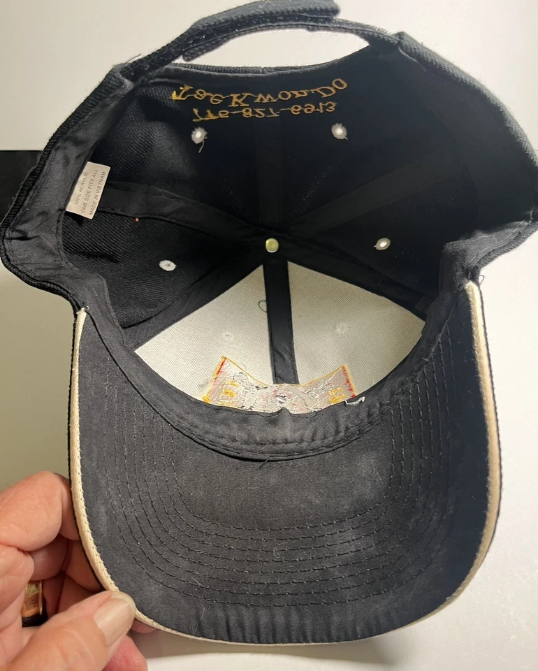 SOMBRERO TAEKWONDO DE COLECCIÓN 'MASTER CASTILLO' TORNEO DE ARTES MARCIALES LIGERAMENTE USADO Foto 4 de 4