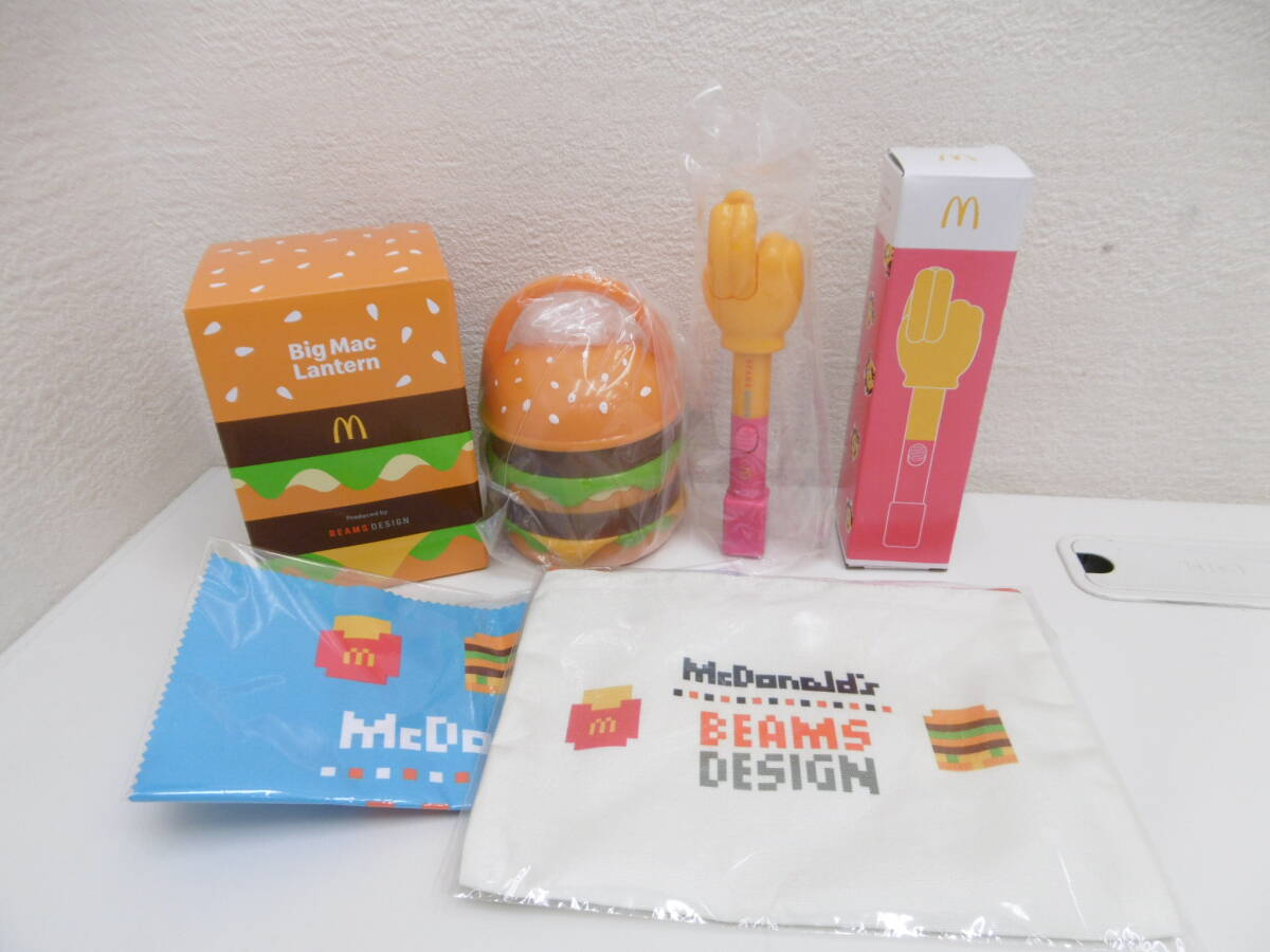 McDonald's Japan 2025 Fukubukuro Big Mac Lantern Lucky Bag Set of