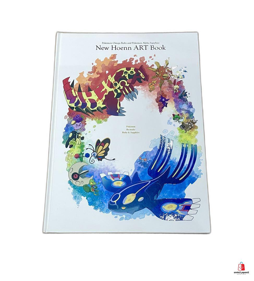 ポケットモンスター New Hoenn ART Book Pokemon Omega Ruby and Pokemon Alpha Sapphire New Hoenn ART