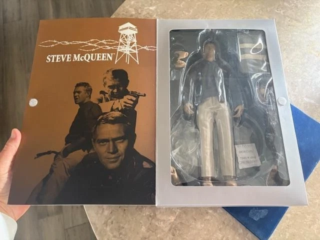 Figura Star Ace 2014 "The Great Escape" Steve McQueen Captain Hilts escala 1:6 Foto 2 de 4