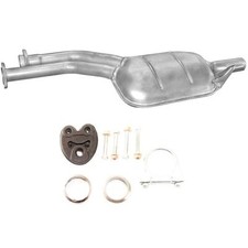 Mittelschalld&auml;mpfer Auspuff f&uuml;r Mercedes W124 E200 220 W124 Limousine +Anbausatz