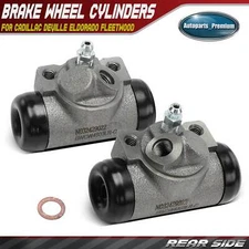 Rear Driver & Passenger Drum Brake Wheel Cylinder for Cadillac DeVille Eldorado