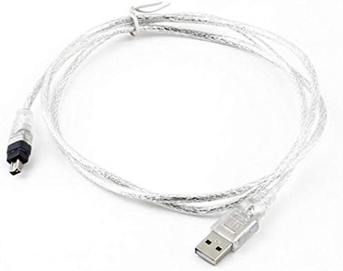 Maxllto 6Ft 1.8M USB to Firewire IEEE 1394 4 Pin Ilink Adapter Data Cable - Afbeelding 3 van 12