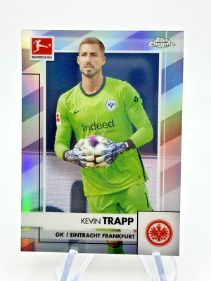 Kevin Trapp 2020-21 Topps Chrome Bundesliga Refractor #37 Eintracht Frankfurt