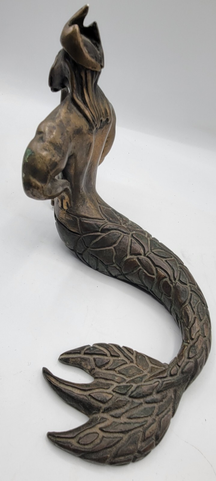 Rey del See (Neptuno), 5 libras 2 onzas de bronce puro, una escultura de 1 apagado