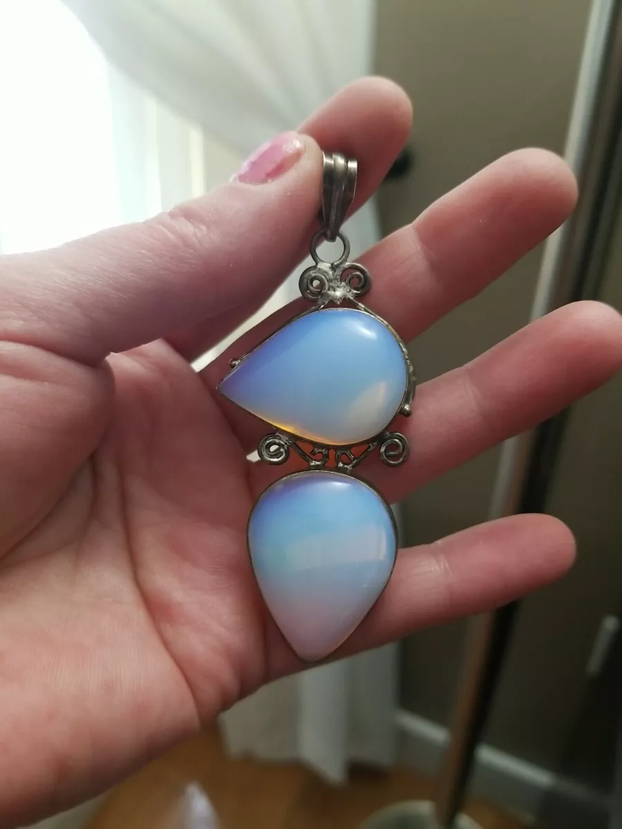 Opal statement necklace deals
