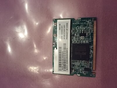 HP SPS 373047-001 Broadcom BCM94306MPLNA 802.11g Mini PCI Wireless Card.   