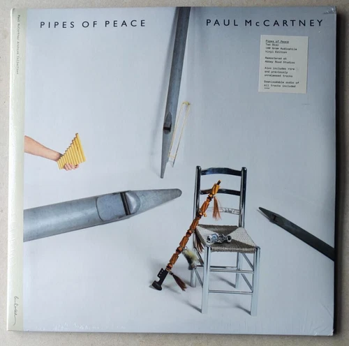 Paul McCartney sealed Pipes of Peace new 2LP vinyl The Beatles Michael Jackson