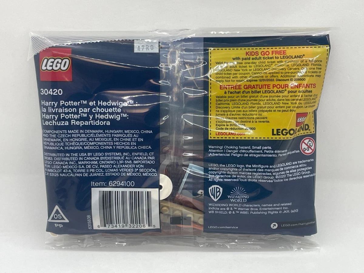 LEGO Harry Potter and Hedwig Owl Delivery Sealed Polybag - 30420