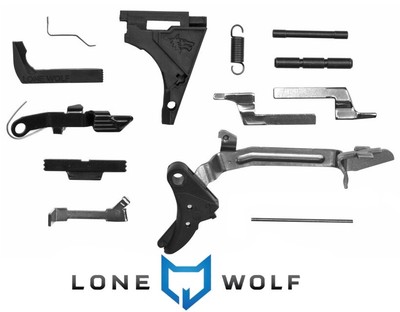 Lone Wolf Parts Kit Lwd Spectre Compact Frame P80 9mm 2 Pin For Glock 19 Polymer Ebay
