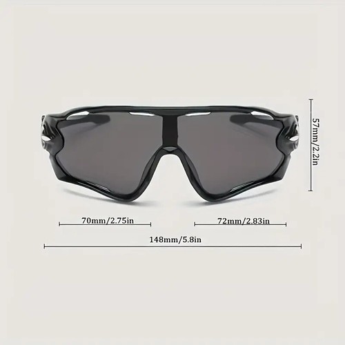 Cycling Sunglasses for Men WOMEN UV Protection Lens windproof sand proof driving - Picture 4 of 8