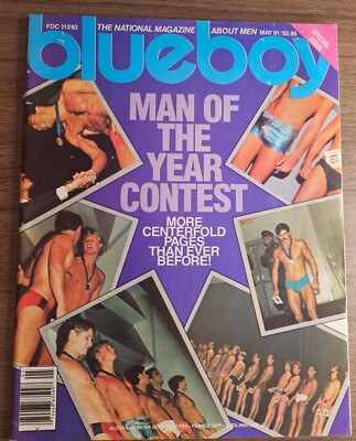 BLUEBOY. ''MAN OF THE YEAR CONTEST ''SPECIAL ISSUE'' MAY 1981 RARE Collectors Issue