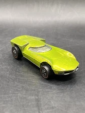 Hot Wheels Redline Turbofire Antifreeze Green White Int USA Vintage Toy Car
