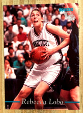 1995-96 CLASSIC REBECCA LOBO ROOKIE CARD#82 NM-MT LIBERTY COMETS SUN UCONN