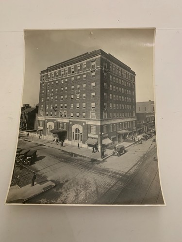 Négatif Photo Original 1927 Omaha Nebraska USA - Centre-ville 16e Rue - Format 4x5