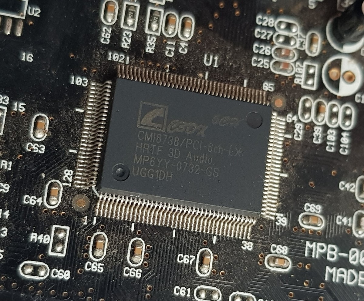 CMI8738 Sound Card, GENIUS Sound Maker Value 5.1, PCI bus