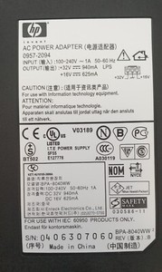 Original HP 0957-2094 Drucker Netzteil | OfficeJet | PhotoSmart 32V