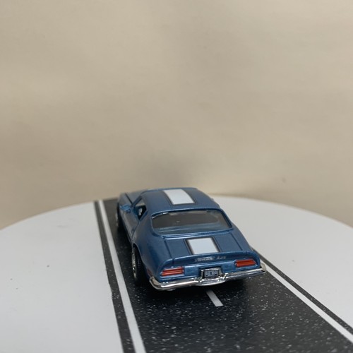 Racing Champions ‘70 Pontiac Firebird Trans Am Light Blue Metallic/White 1:64 NM - Picture 9 of 14