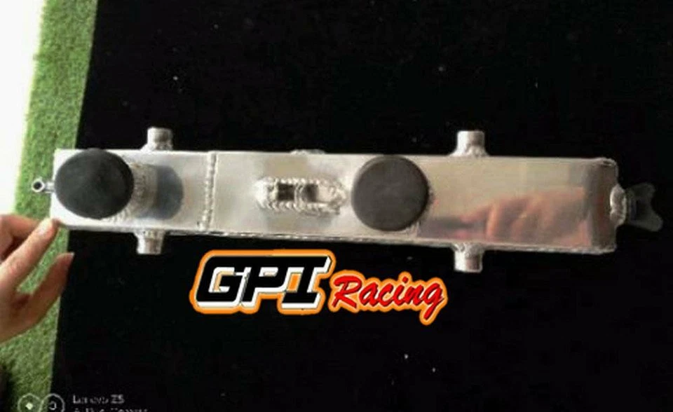 Radiador de aluminio Fit Ferrari 430 F430 4,3 L sin orificio sensor 2006-2009 2008 2007 Foto 4 de 4