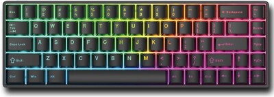 Teamwolf Raven68 Apex Pro TKL Hyper Magnetic Gaming Keyboard - Black