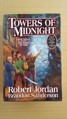 Towers Of Midnight - A Memory Of Light - US 1st/1st - Signed Sanderson