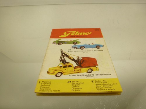 TEKNO DENMARK 30 CATALOGUE 1963 KATALOG KATALOGUS VINTAGE - GOOD CONDITION - Photo 1/7