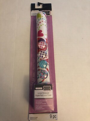 Creatology Locker Wallpaper 9 Piece Kit with Magnets - 12'' x 90'' (New/Sealed)