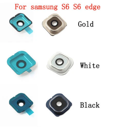 后置摄像头玻璃镜头盖替换件适用于三星 Galaxy S6 S6 Edge Plus — 第 2/4 张图片