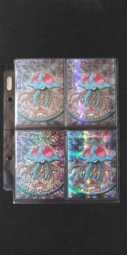 2000 TOPPS CHROME POKEMON #73 TENTACRUEL (BASE SPECTRA SPARKLE TEKNO)'Mini-Set'