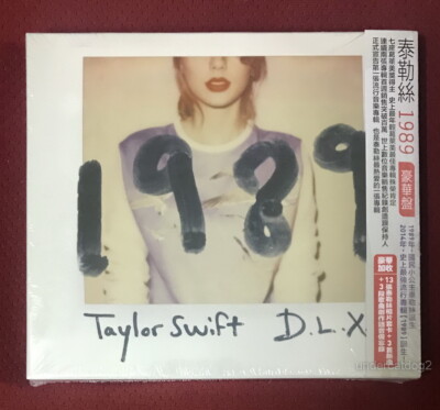Taylor Swift 1989 Deluxe Version Taiwan Ltd CD w/OBI +13 photo
