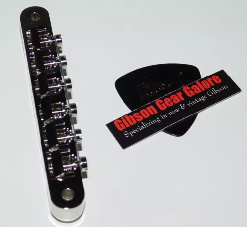 Gibson Les Paul Bridge ABR-1 Nickel Tune-o-matic Guitar Parts ES R9 Custom Wired