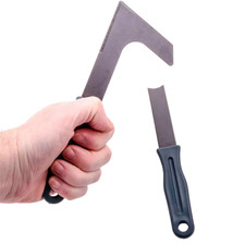 2Pc Garden Weeder Set Patio Knife Weed Weeding Remover Tool Moss Paving Scraper