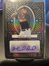 2022 Chronicles Obsidian Electric Etch Purple /99 Gabriel Arias Rookie Auto RC