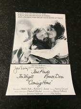 * JON VOIGHT * signed 12x18 poster * COMING HOME * COA * 1