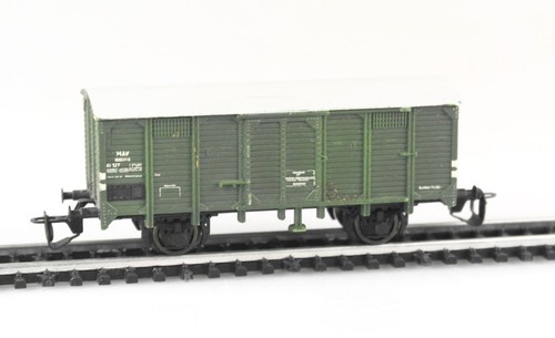 BTTB 04132 Spur TT gedeckter Güterwagen, grün, MAV, Epoche III, lesen! | Zustand: Gebraucht