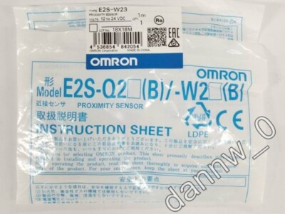 New in box Omron E2S-W23 Proximity Sensor Switch #F