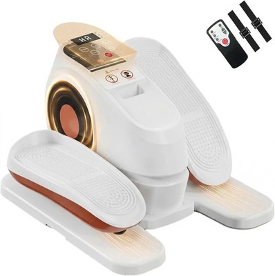 Under Desk Elliptical Machine, 16-Speed Electric Elliptical Leg Exerciser as See