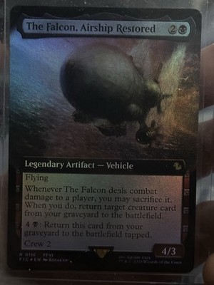 The Falcon, Airship Restored (Extended Art) Commander: Final Fantasy Foil