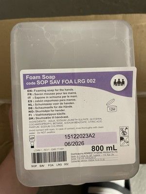 Schaumseife Konvolut Foam Soap Savona 8x800ml SOP SAV FOA LRG 002