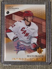 2024 Ultimate Collection VASILY PONOMAREV ORANGE AUTOGRAPHED