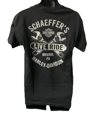 Harley Davidson Men's Rosie Pinup Short Sleeve T-Shirt Black