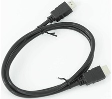 Image of AVF AHD10 HDMI Cable 1 m Black Nickel-Plated Connectors HDMI 2.0 BOX DAMAGE
