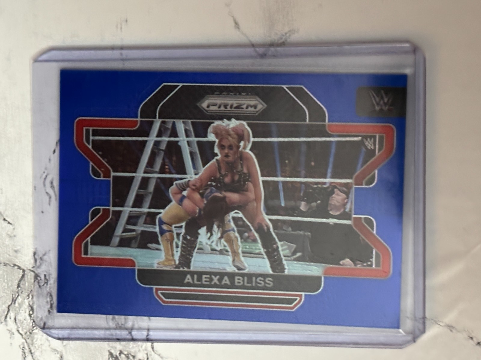 2022 WWE Prizm Blue #37 Alexa Bliss 092/199