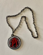 AJ Styles WWE "P1" Logo Nickel Plated Pendant