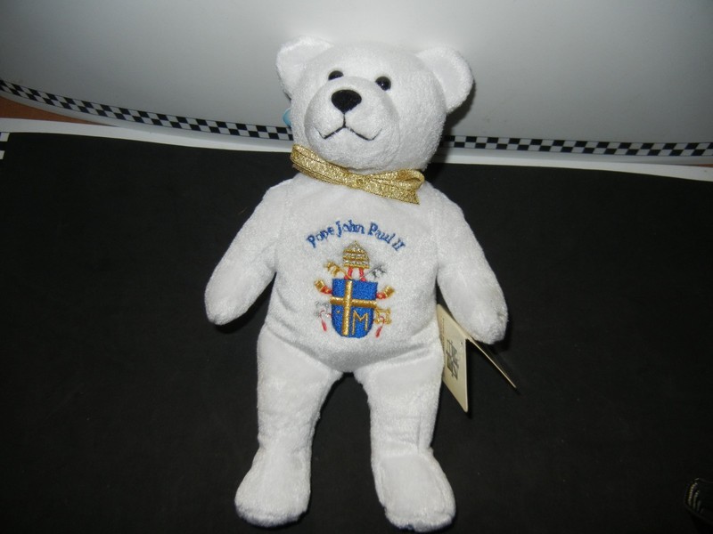 Pope John Paul 11 Teddie Bear 2005
